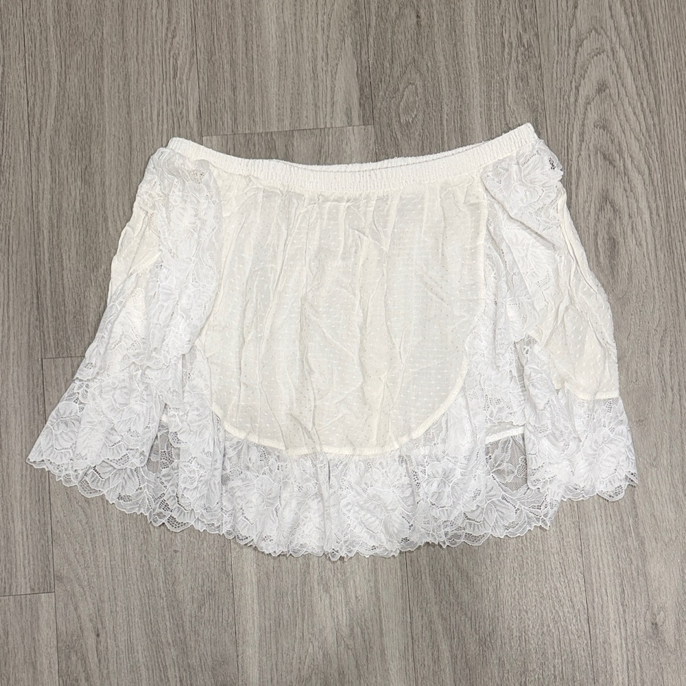 Free People X Revolve Collab Spring Fling Half Slip - IVORY